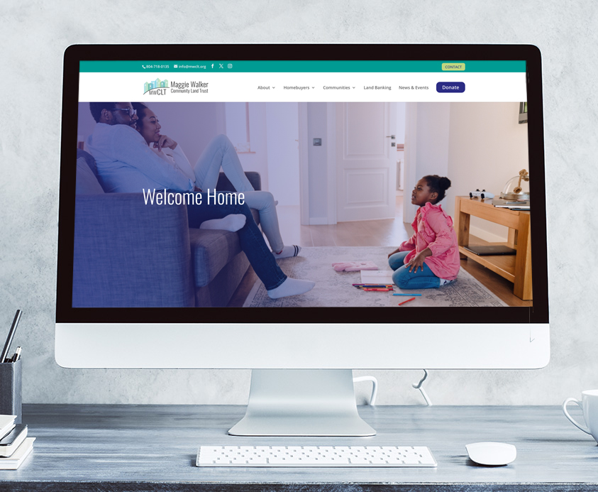 shapes-colors-website-portfolio-home-mwclt Maggie Walker Community Land Trust WordPress website design